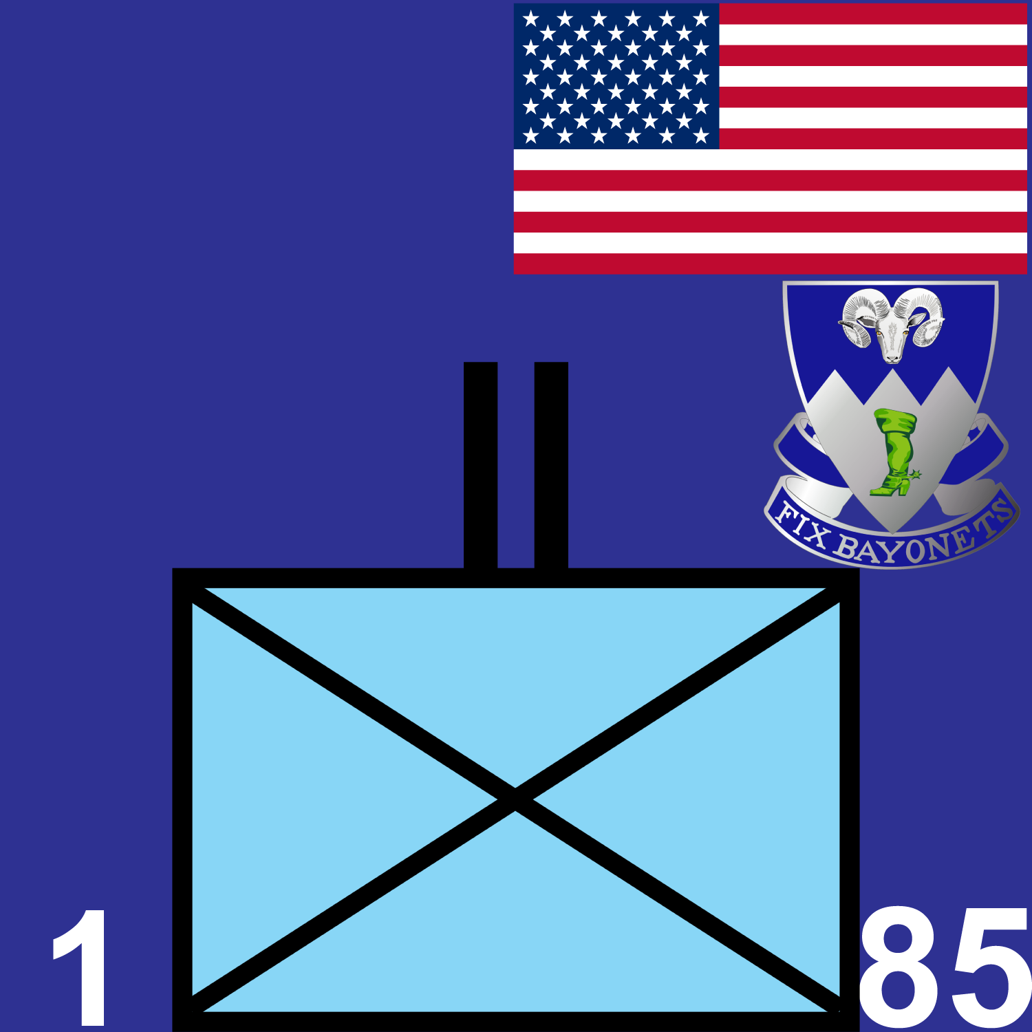 1st Battalion, 85th Infantry Regiment icon